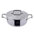 4 qt. Tri-Ply Stainless Steel Chef's Pan with Lid O74854