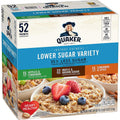 Lower Sugar Instant Oatmeal Variety Pack 52 pk. M36435