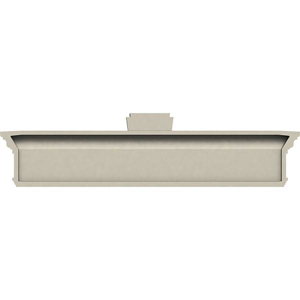 Traditional Crosshead with Deco Keystone W6219
