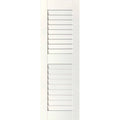 White Louvered Shutters Pair H995