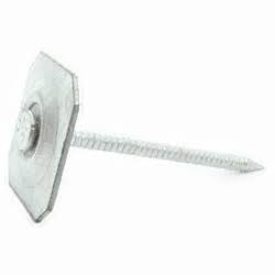 25lb Galvanized Steel Square Cap Nails U771