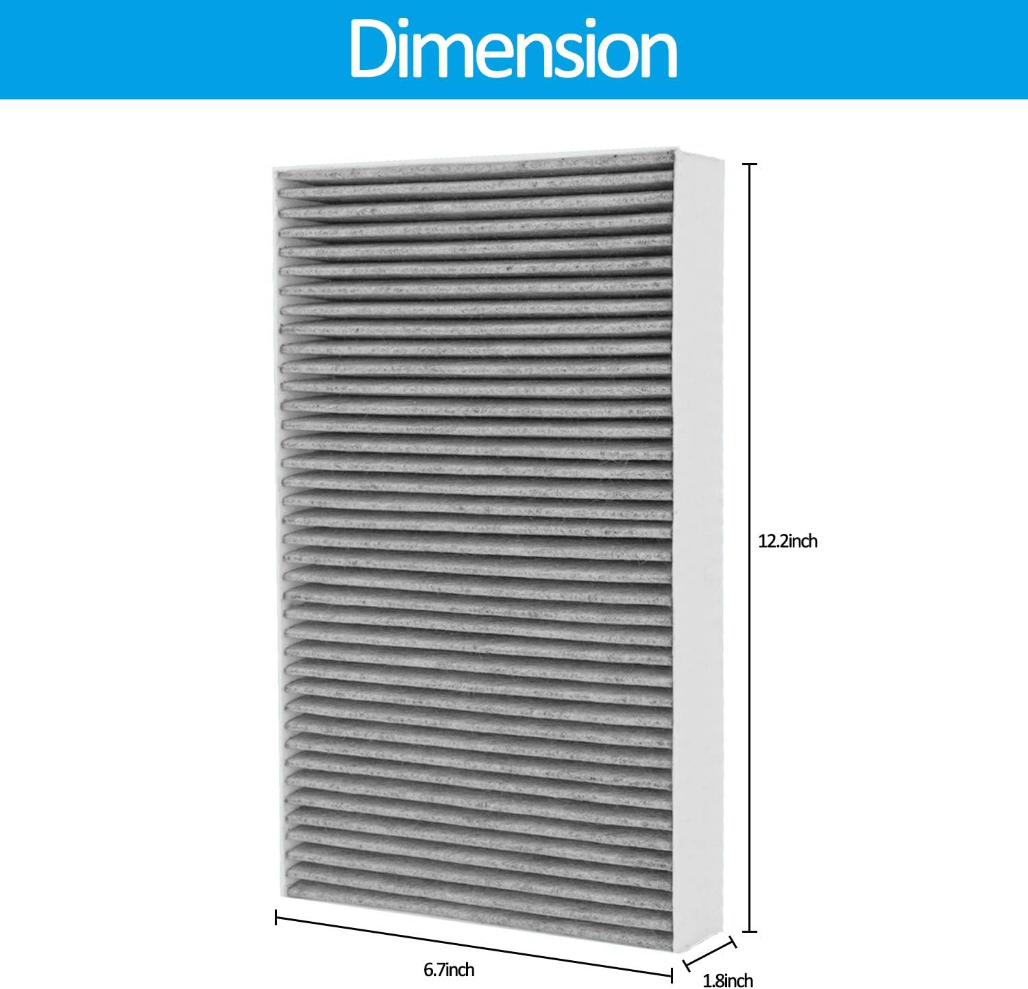 HEPA Replacement Filter 4 Pack Y60106