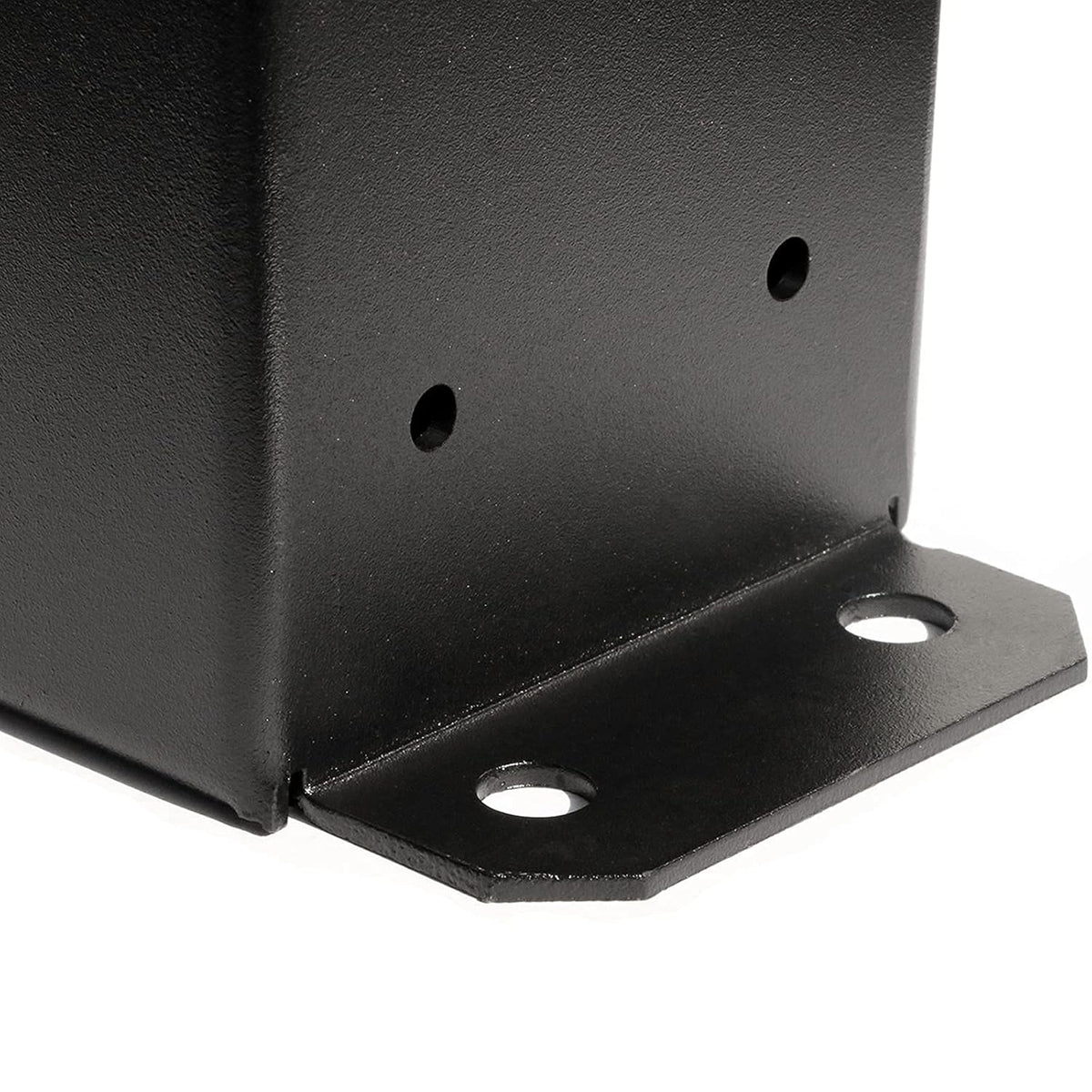 4×4 Post Base Brackets 10 Pcs Matte Black R5084