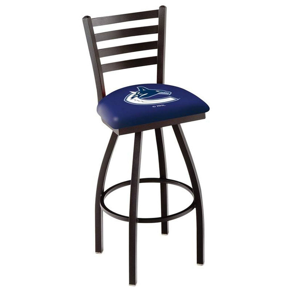 30x22 Wrinkle Swivel Bar Stool with Ladder Style Back Y657626