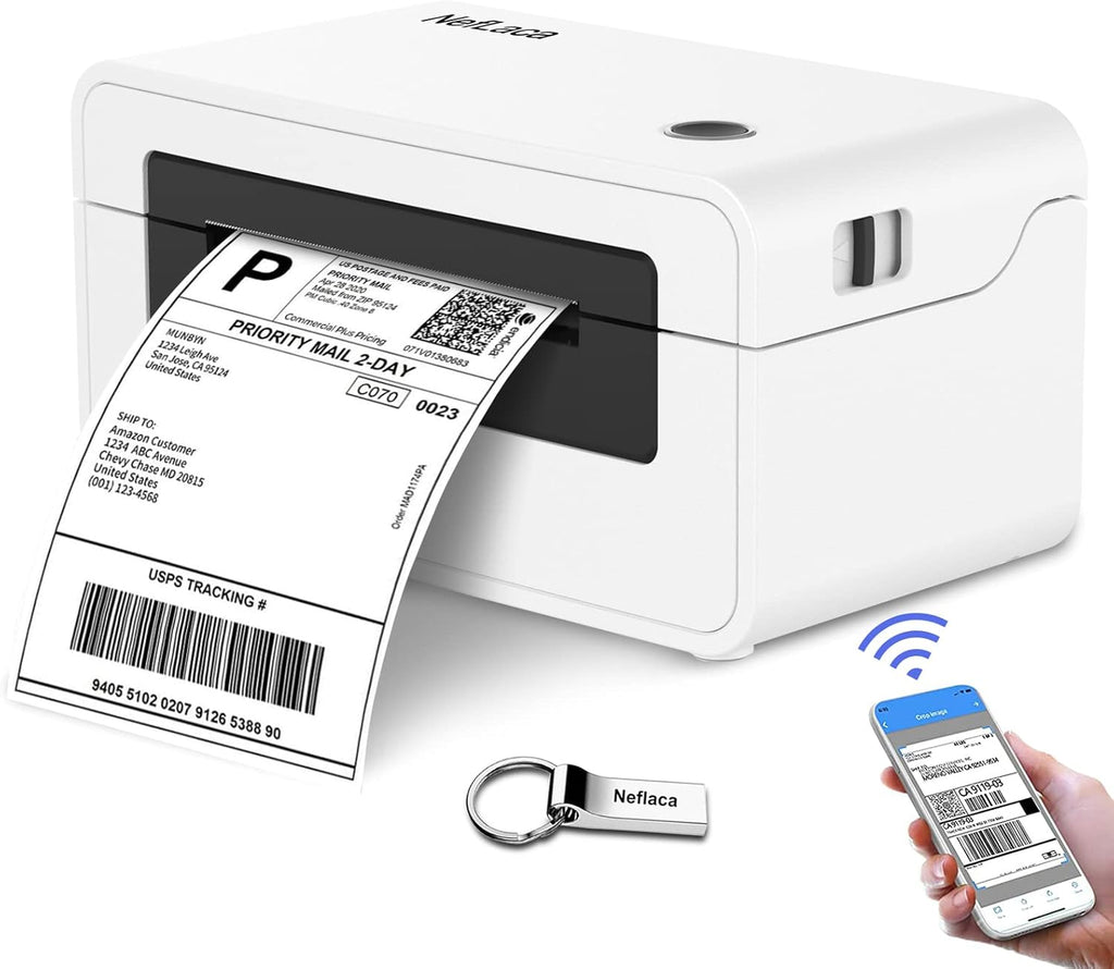 Thermal Label Printer 4x6 USB Direct Thermal Label Maker Y319