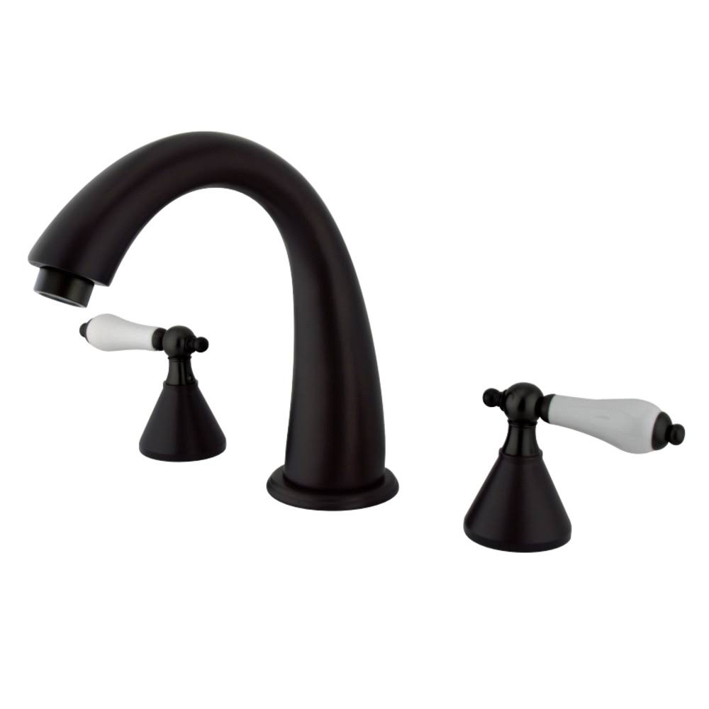 Oil Rubbed Bronze Two Handle Roman Tub Filler U547819