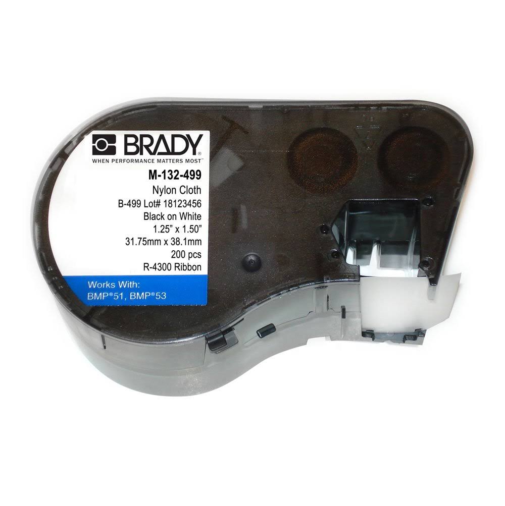 Black/White Nylon Label Cartridge E957