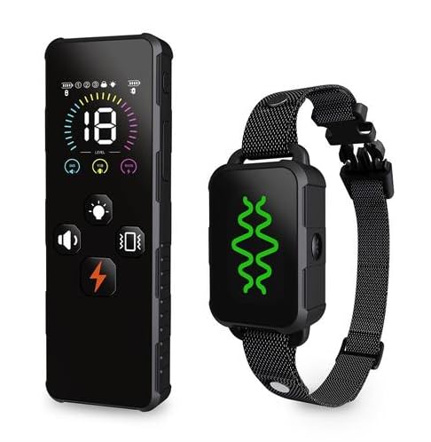 Electric Dog Training Collar with Remote, IPX7 Waterproof V304