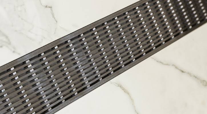 Satin Stainless 24 inch Linear Shower Drain Kit B92530