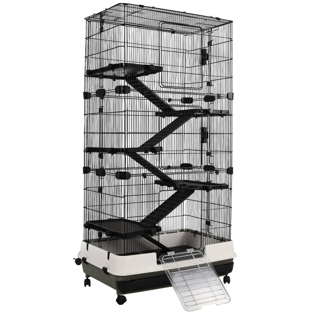 5-Tier Rolling Small Animal Rabbit Cage S901