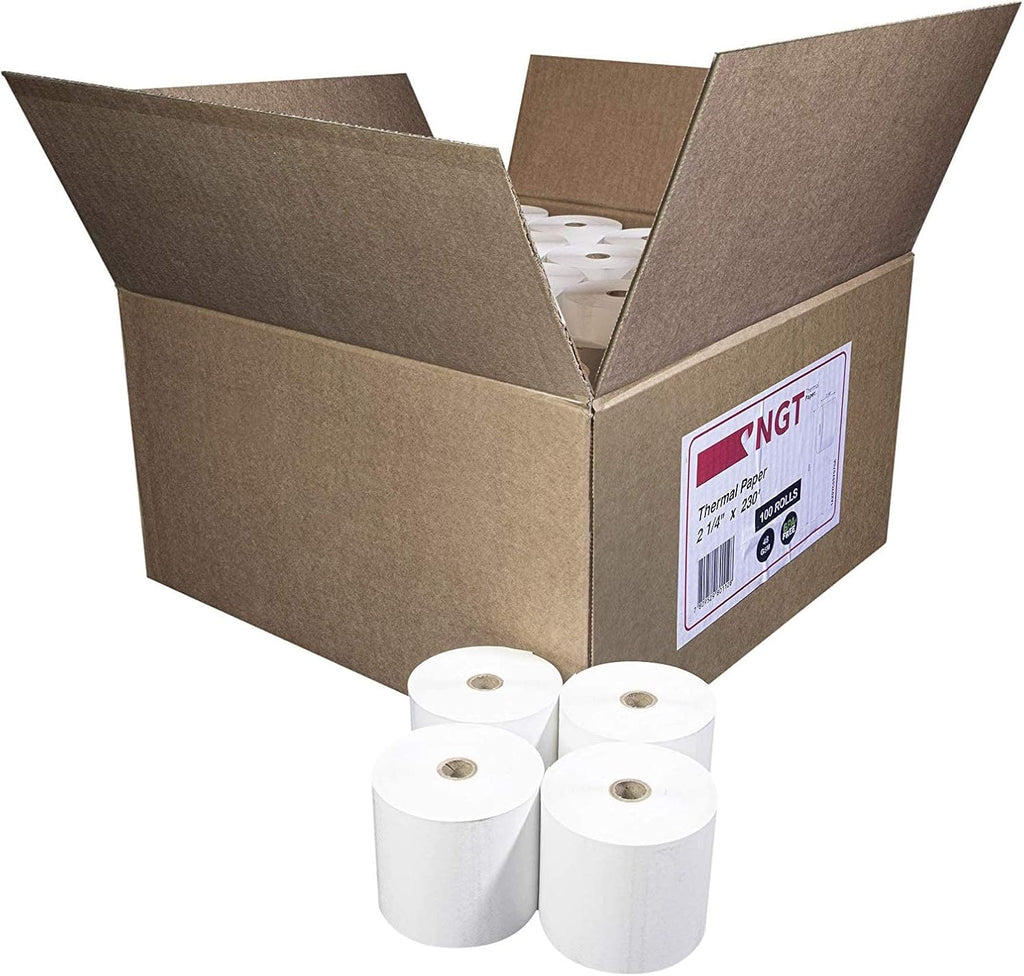 50 pcs 2 ¼ inch x 230 ft Thermal Paper Rolls I731
