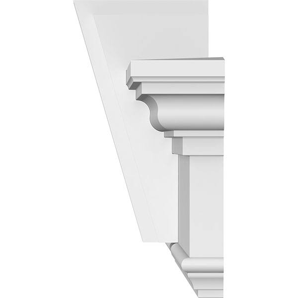 Traditional Crosshead with Deco Keystone W6219