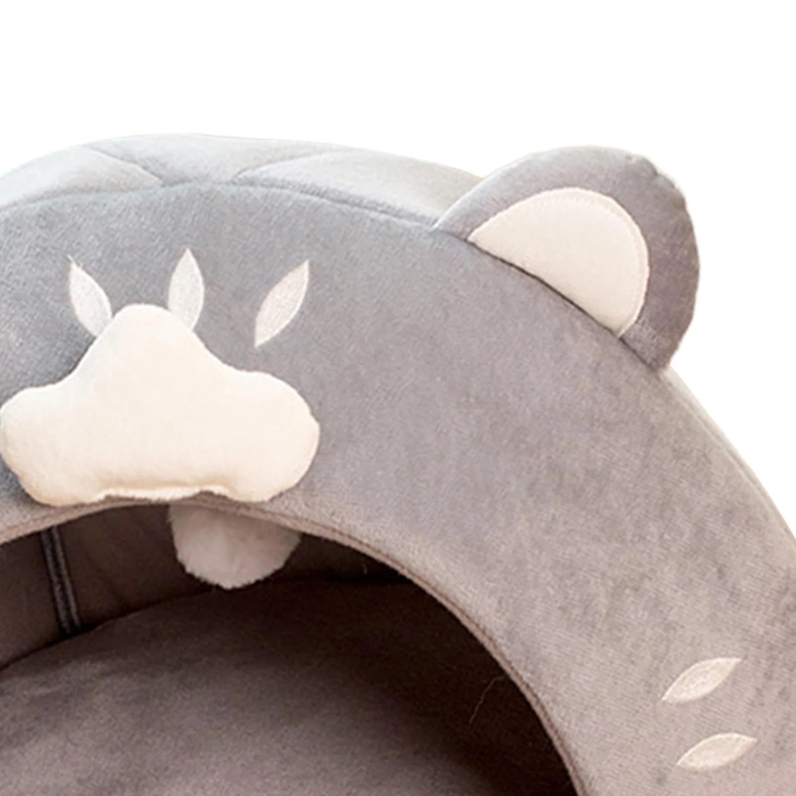 Cat Bed with Plush Ball Inner Cushion Machine Wash N228