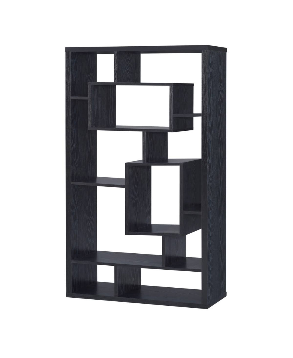 Black 10-Shelf Bookcase F73077
