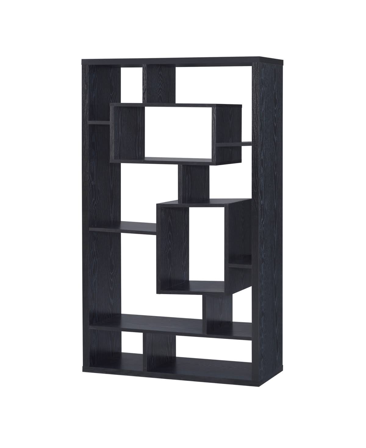 Black 10-Shelf Bookcase F73077