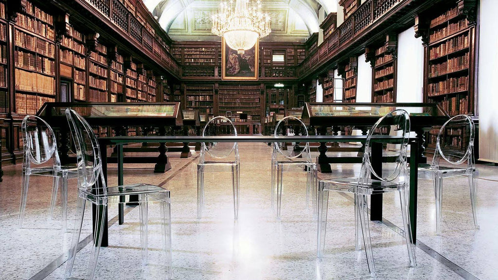 Clear Ghost Side Chair Set of 4 R310452