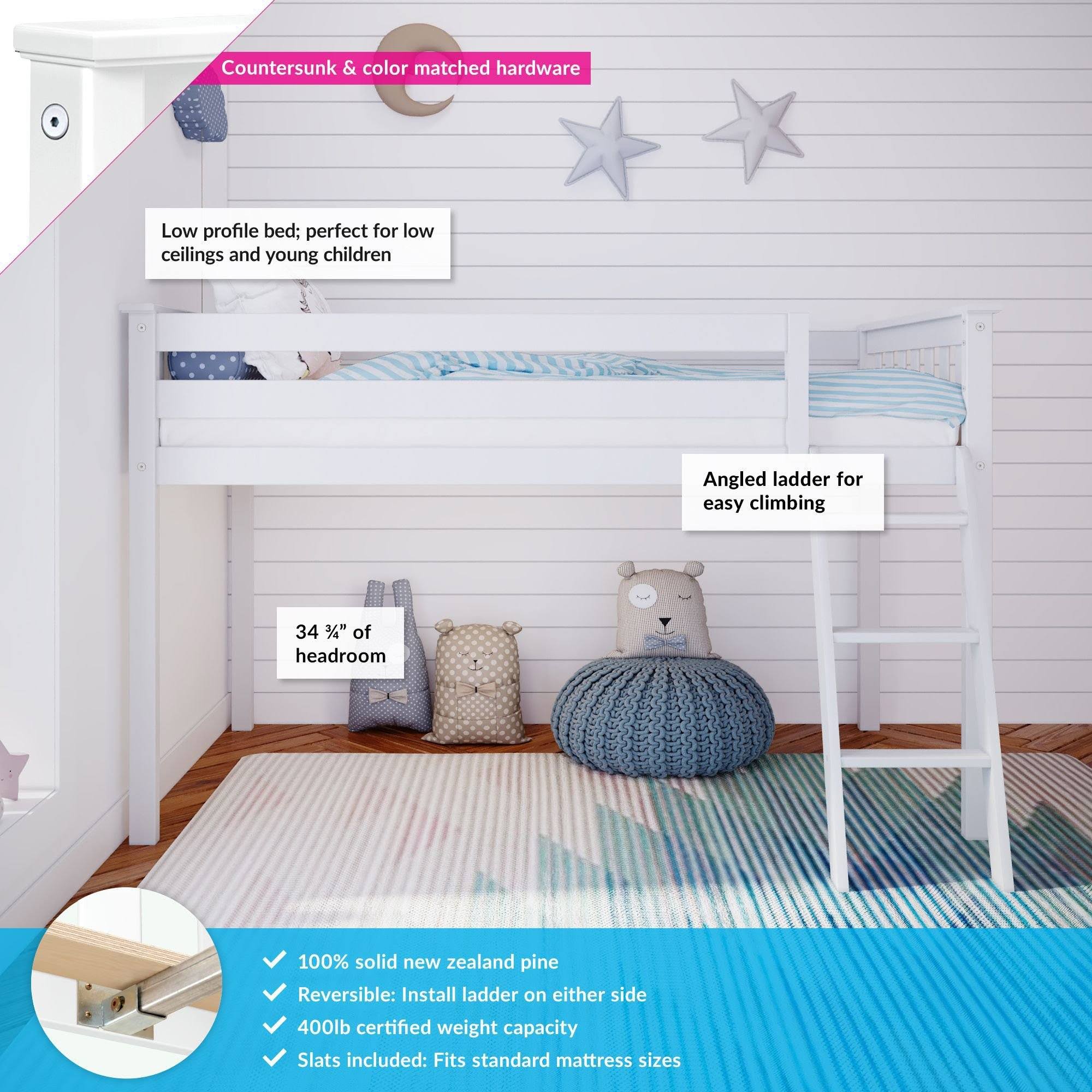 Twin-size Low Loft White K369