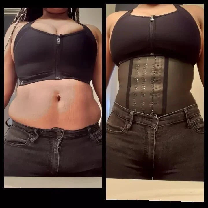 Latex Waist Trainer Corset Shapewear O78824