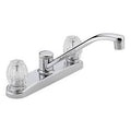 Chrome Two-Handle Kitchen Faucet D5127