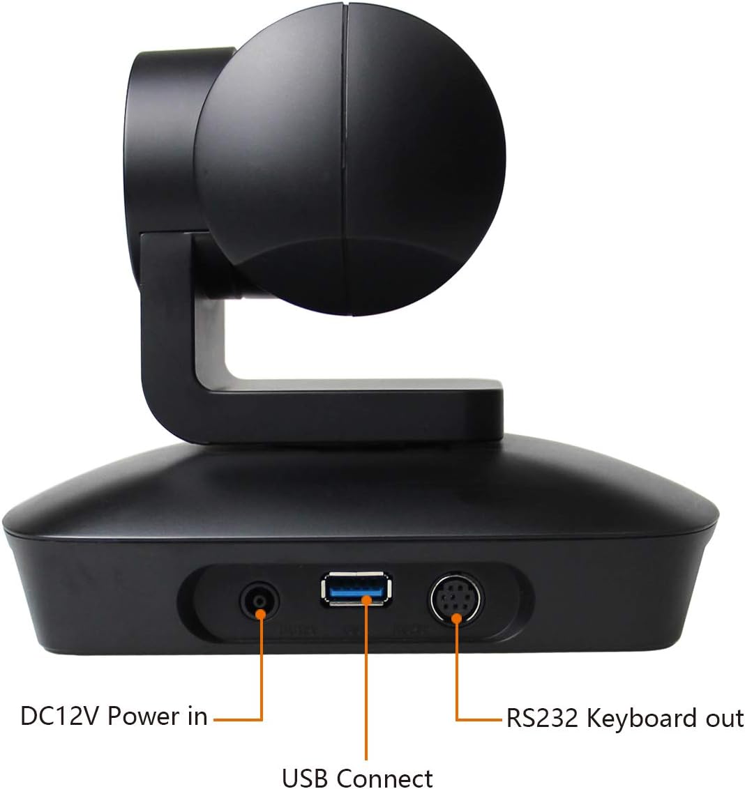 HD 1080P PTZ Conference Room Camera with 4 Microphones Array, 10X Optical Zoom K549698