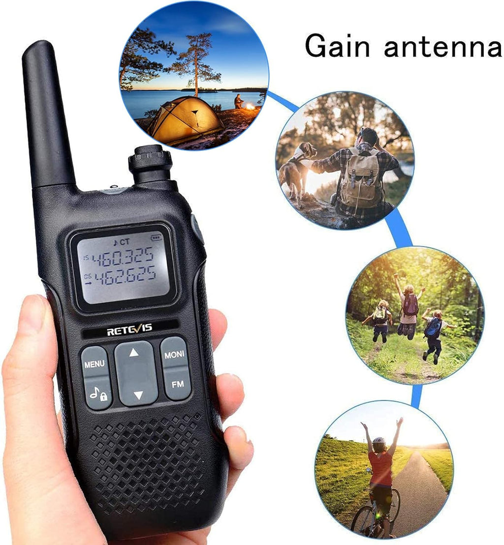 4 Pack Rechargeable Two Way Radio Walkie Talkies A23412