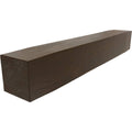 Sandblasted Faux Wood Fireplace Mantel, Burnished Mahogany W95543