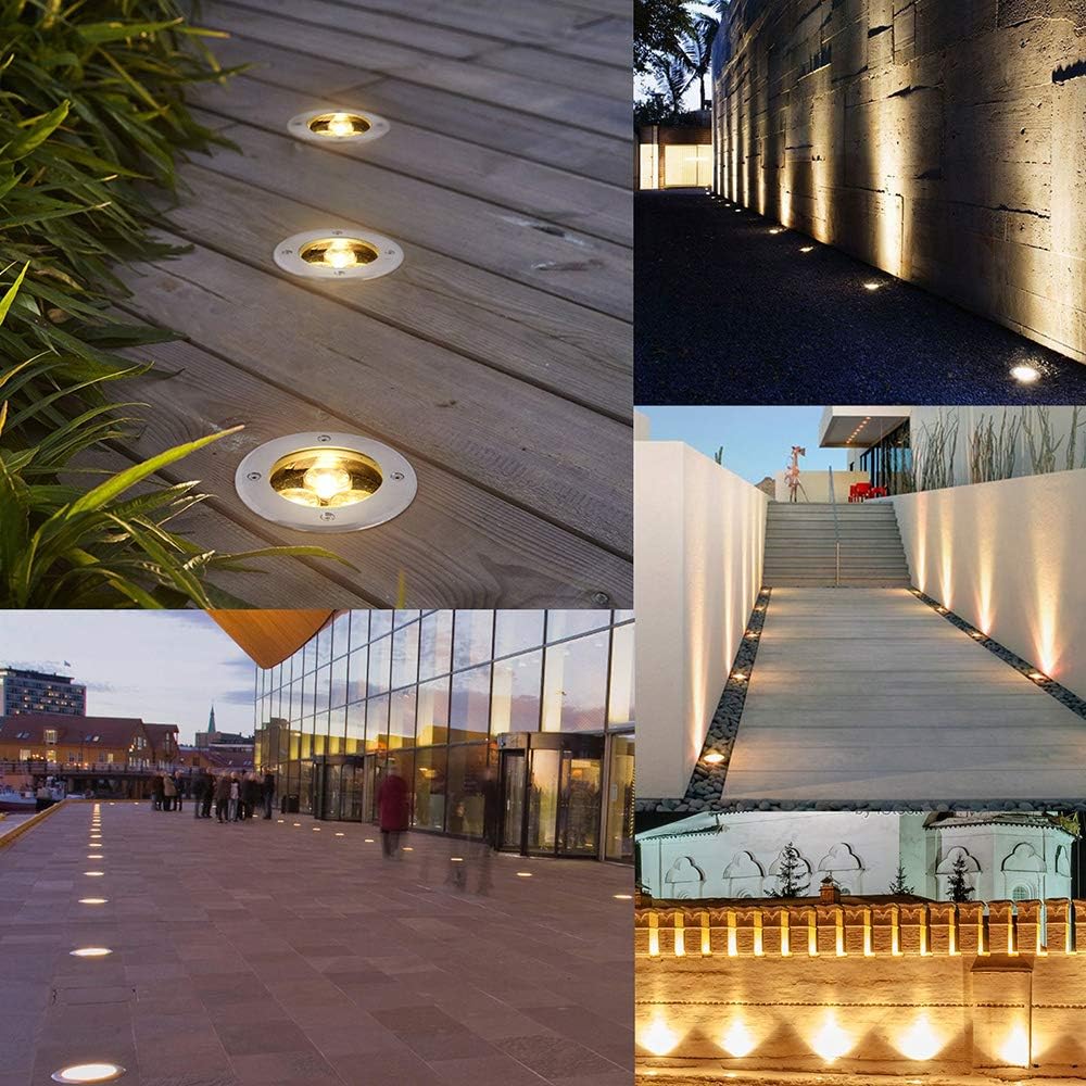 6 Pack 6W Warm White LED Landscape Lights C712