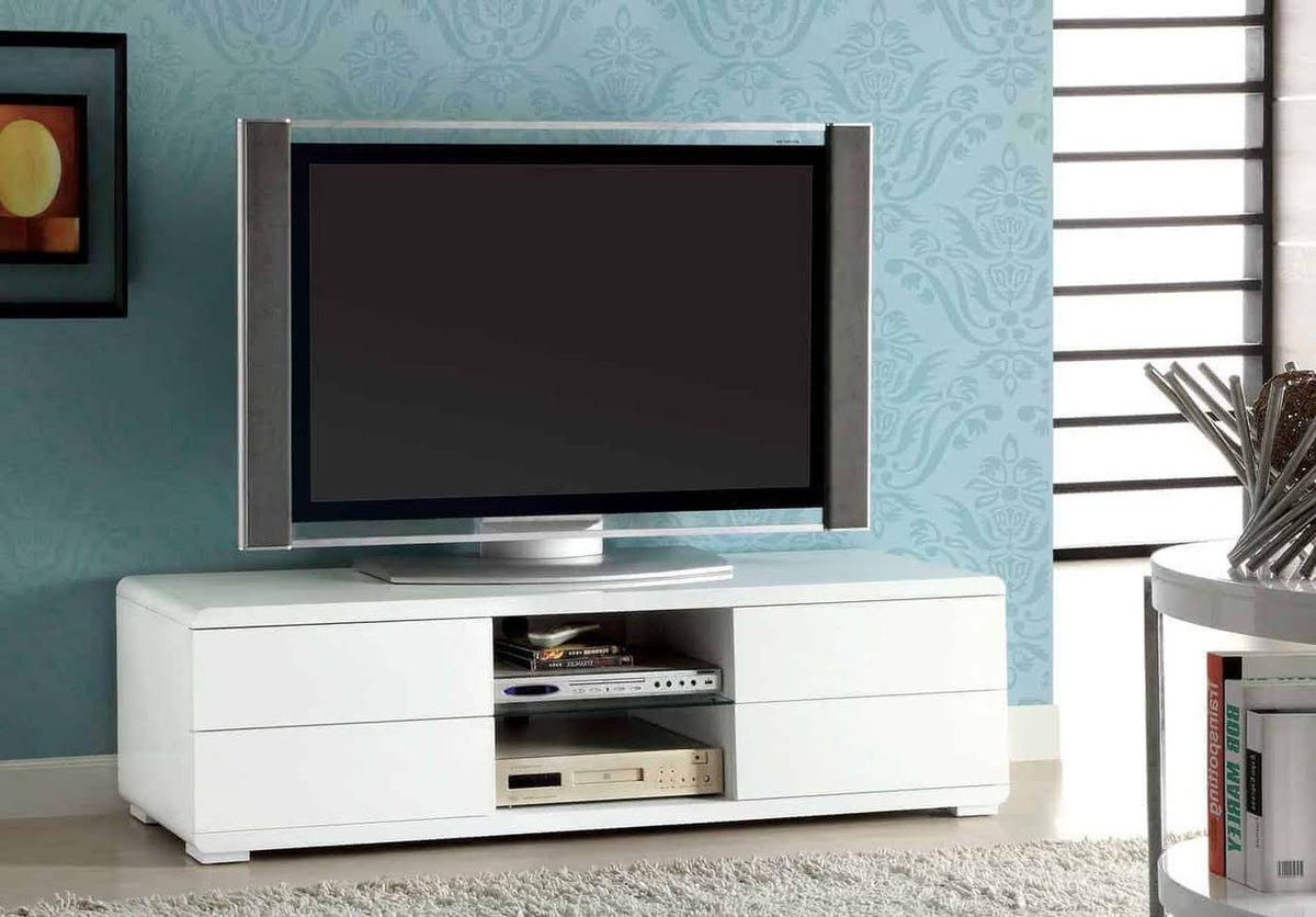 White TV Stand P255