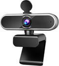 1080P Auto Focus Webcam with Microphone, Privacy Cover, 96° Ultra Wide Angle, Pack of 2 H37627