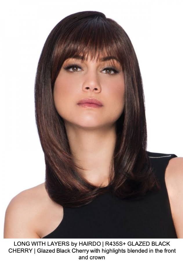 Synthetic Wig with Layers H143664