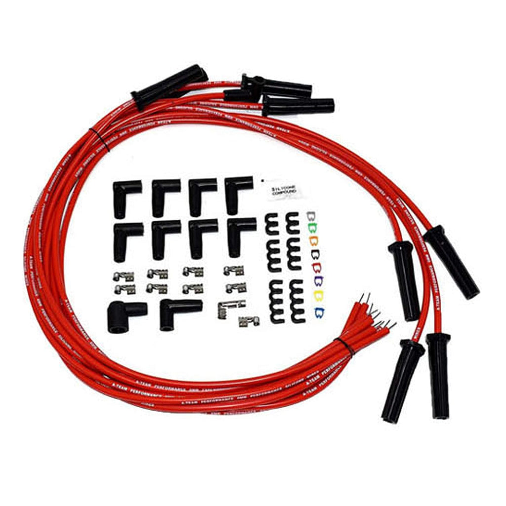 HEI Distributor, 8.0mm Spark Plug Wires, and Battery-Pigtail Harness Kit W71411