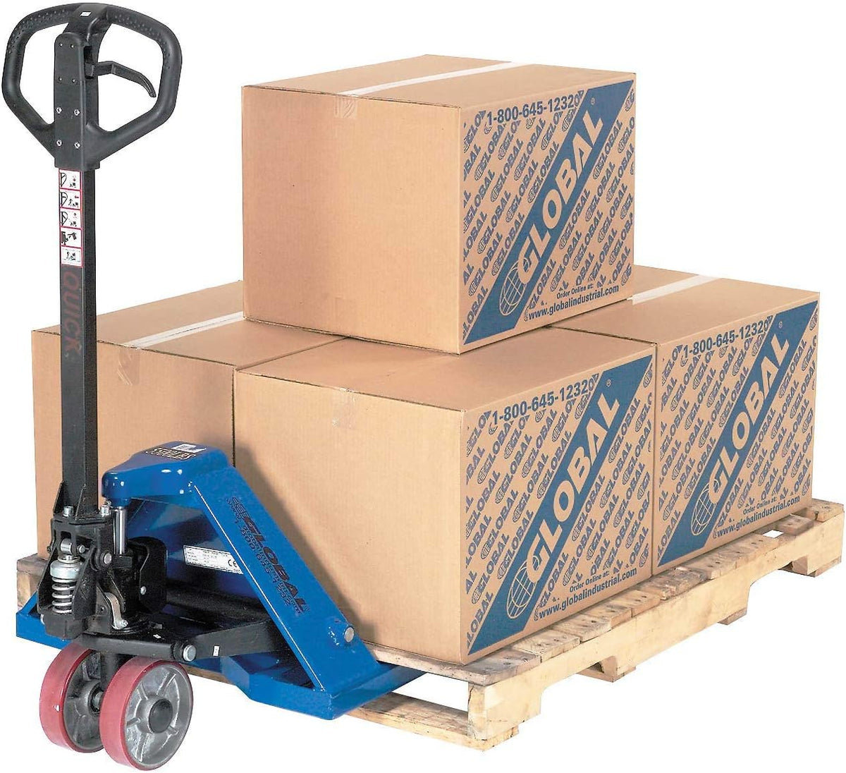 Pallet Jack Truck, 27 x 48, 5500 Lb. Capacity P6949