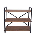 Dark Brown 3 Tier Bookcase Bookshelf V54082