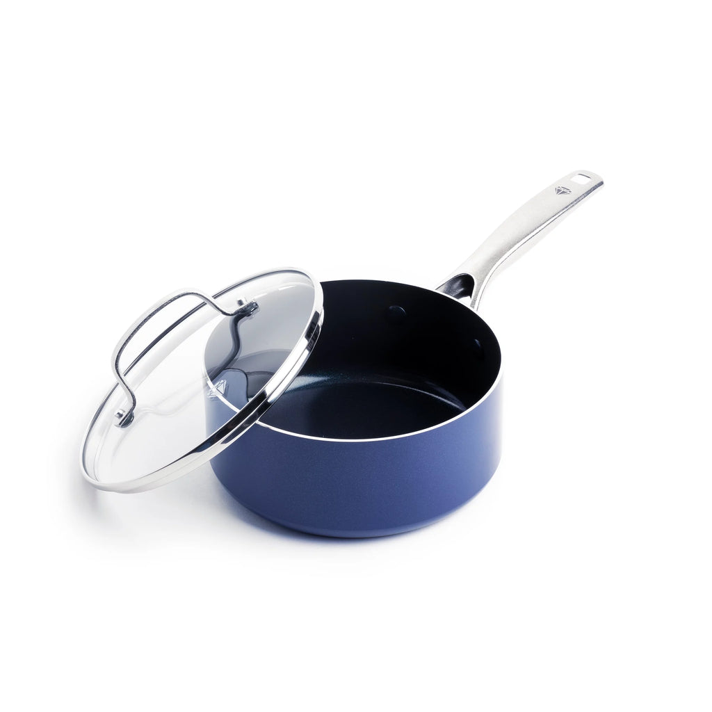 2 Quart Ceramic Nonstick Saucepan with Lid U329