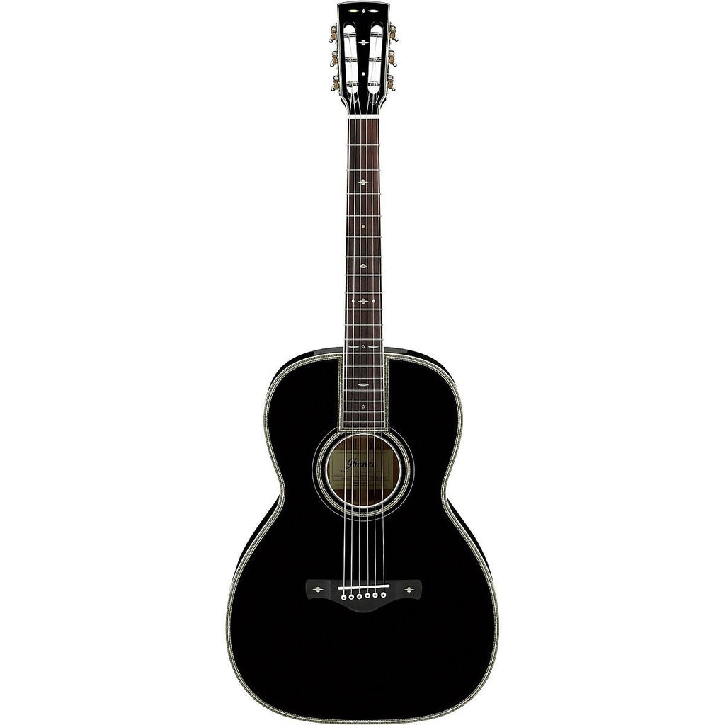 Black Grand Concert Acoustic Guitar K8020