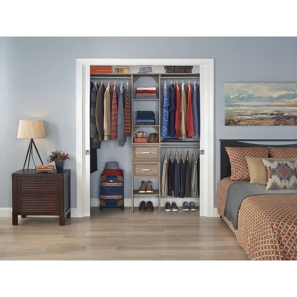 Natural Gray Closet Organizer W398796