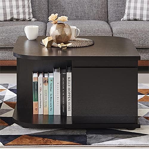 Cappuccino Wood Storage Coffee Table U99421