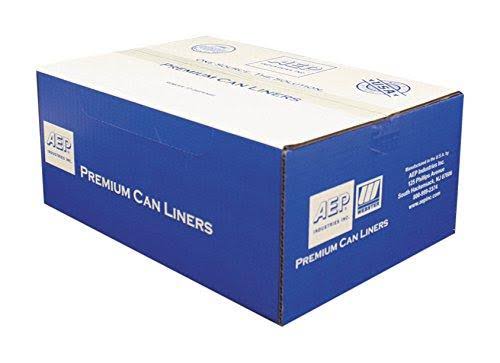 High Density Can Liners 31-33gal 11 Microns 33 x 40 Natural 500/Carton P210613