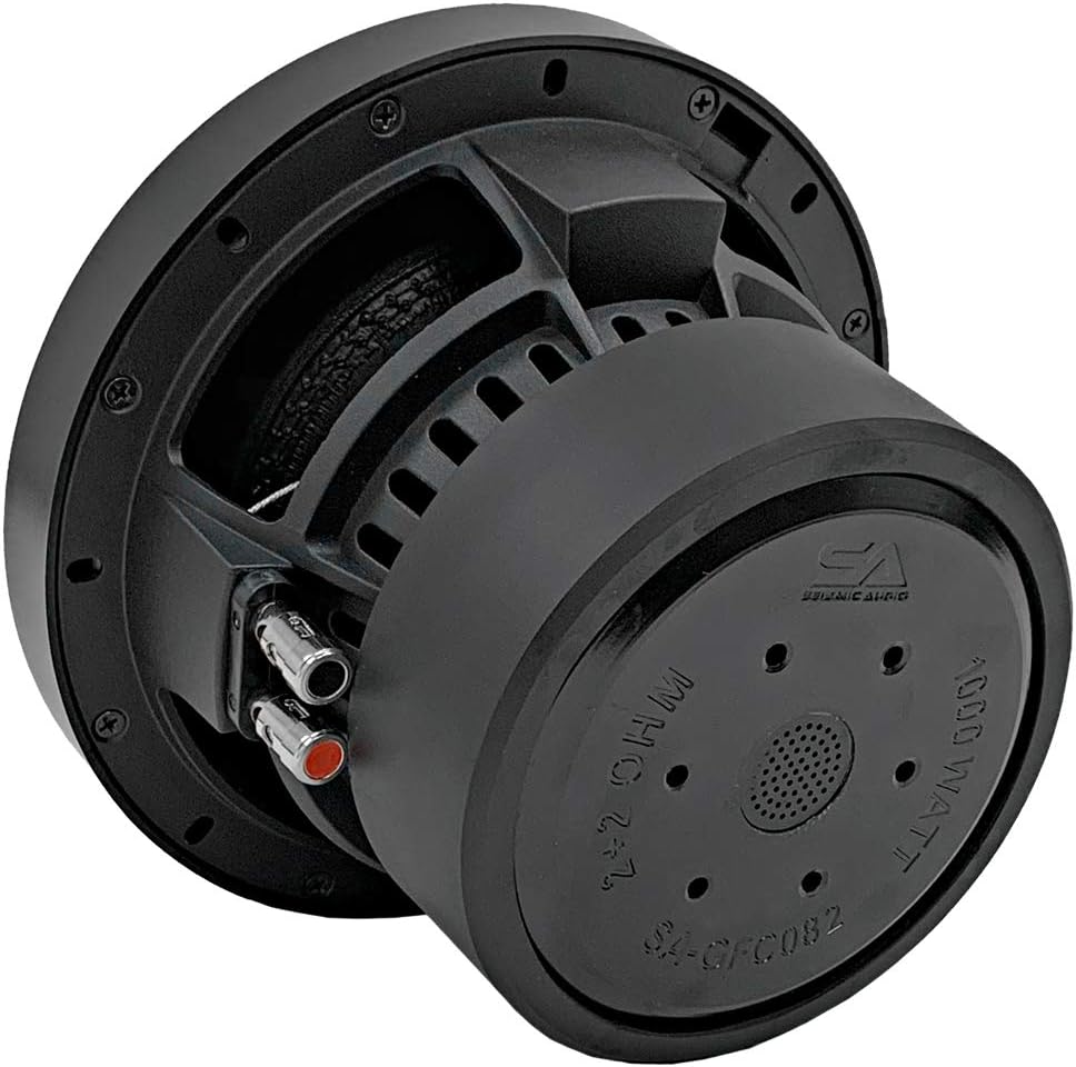 8 Inch 1000 Watt Max Power Dual 2 Ohm Car Audio Subwoofer L101