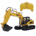 Die-Cast 15 Channel Remote Control Excavator Tractor Toy with Lights H235