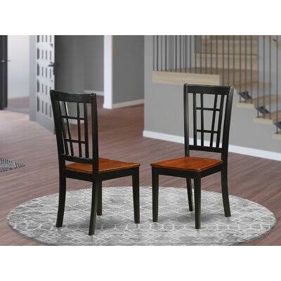 Solid Wood Dining Chair Black Cherry D4427