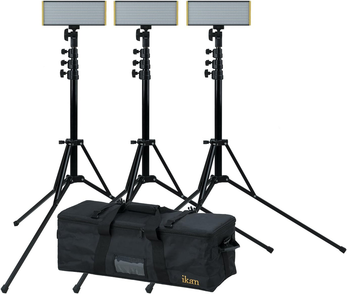 Onyx Bi-Color Aluminum On-Camera LED Light, 3X, Adjustable 3200K-5600K, Dimmable 10-99% P217