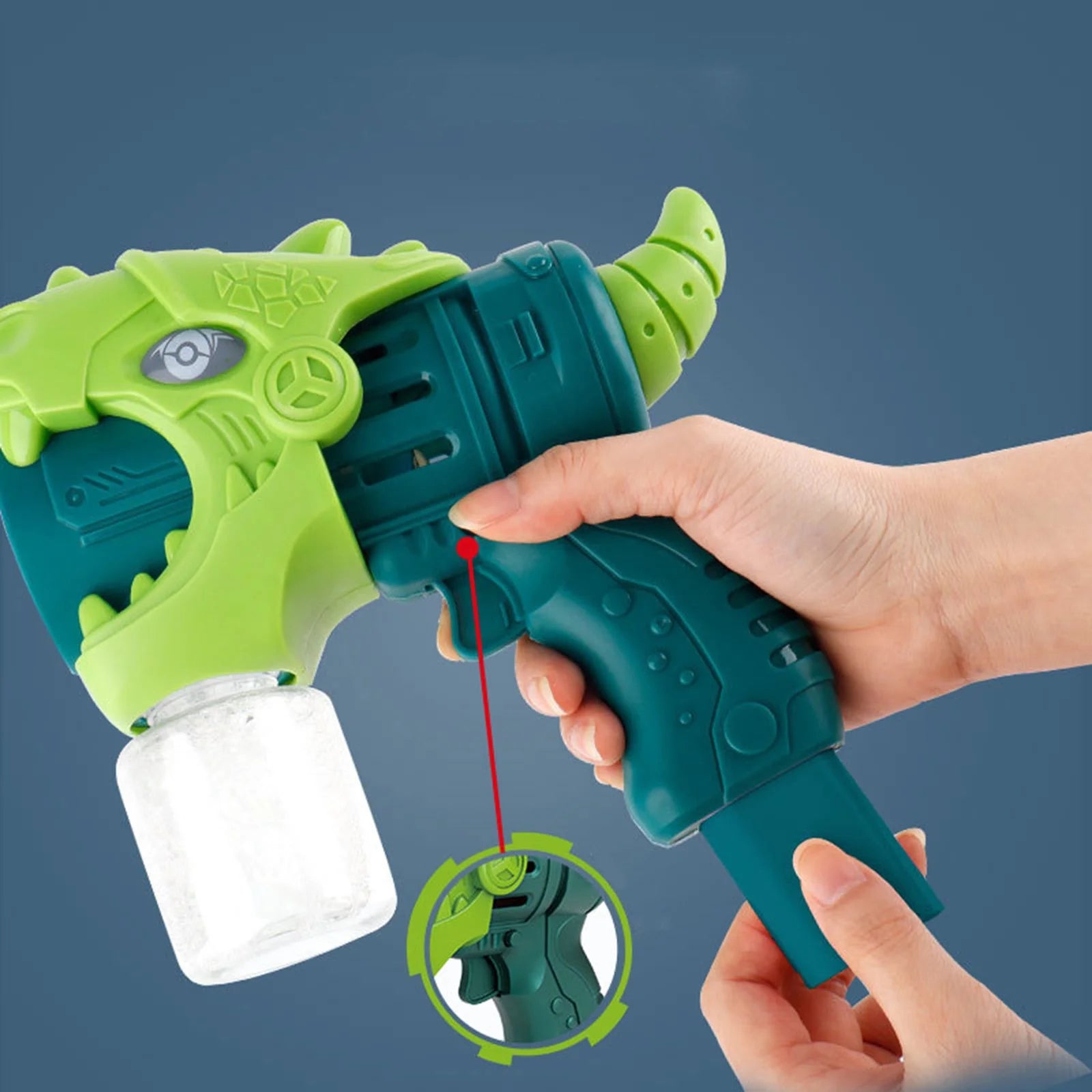 Silver Bubble Machine for Children V607