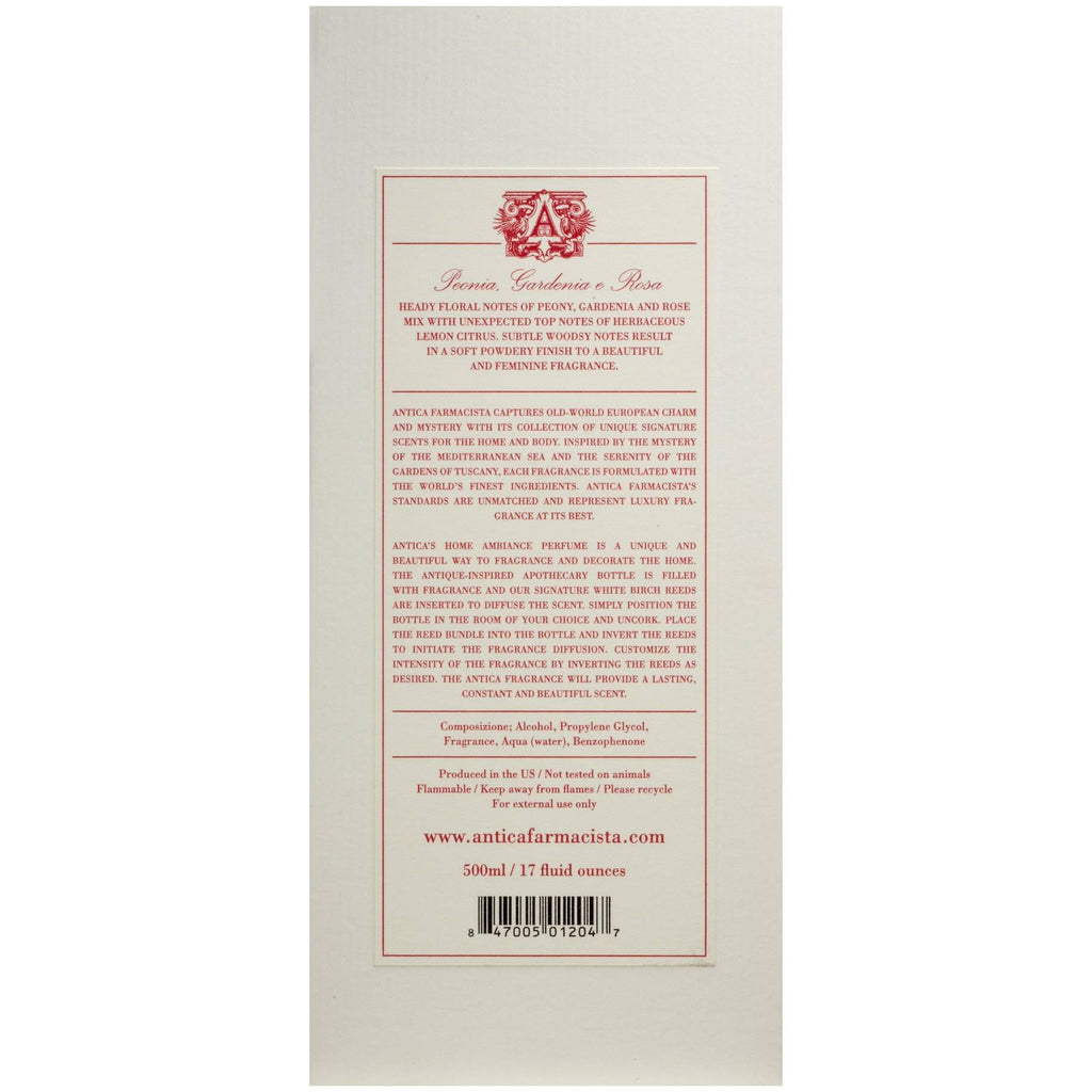 Peonia, Gardenia & Rosa Diffuser 500ml/17oz S784704