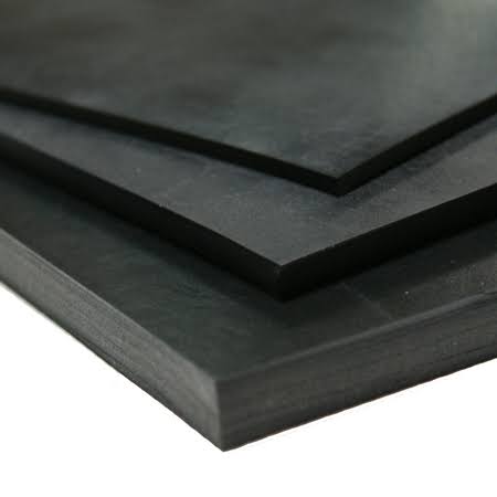 Black Nitrile Sheet 1/8 x 22 x 3 ft W x 18 ft L L61895