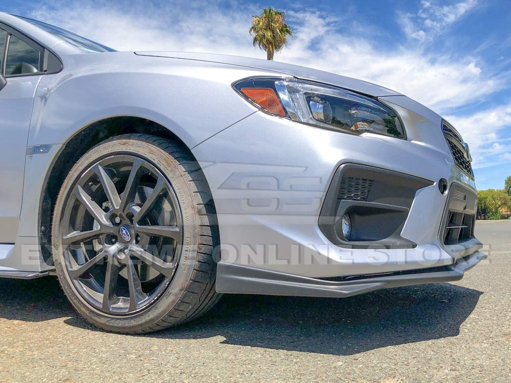 Primer Black Front Bumper Lower Lip Splitter Under Spoiler T9306