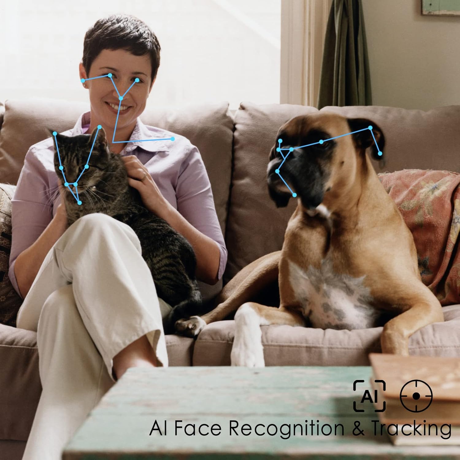 1080P HD Pet Camera Robot with Night Vision G781115