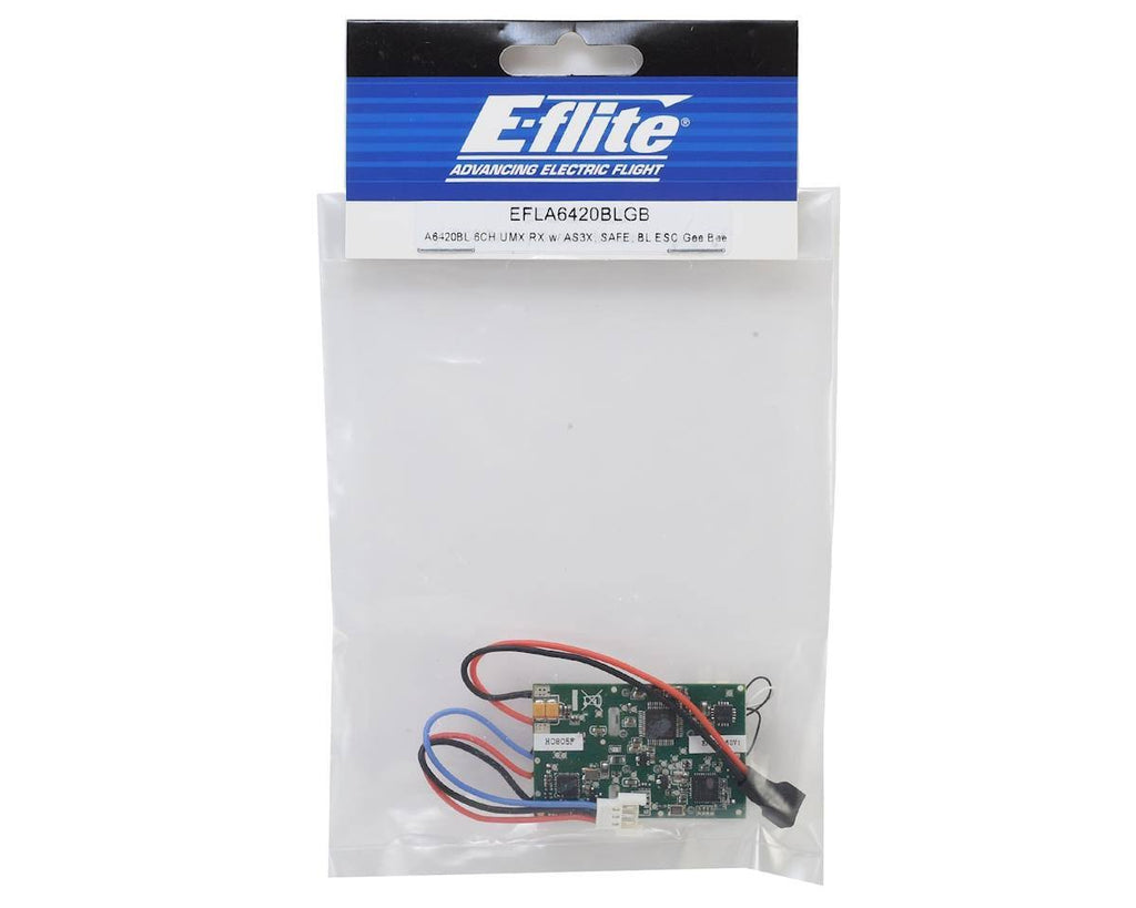 6CH UMX RX with AS3X and BL ESC U9578