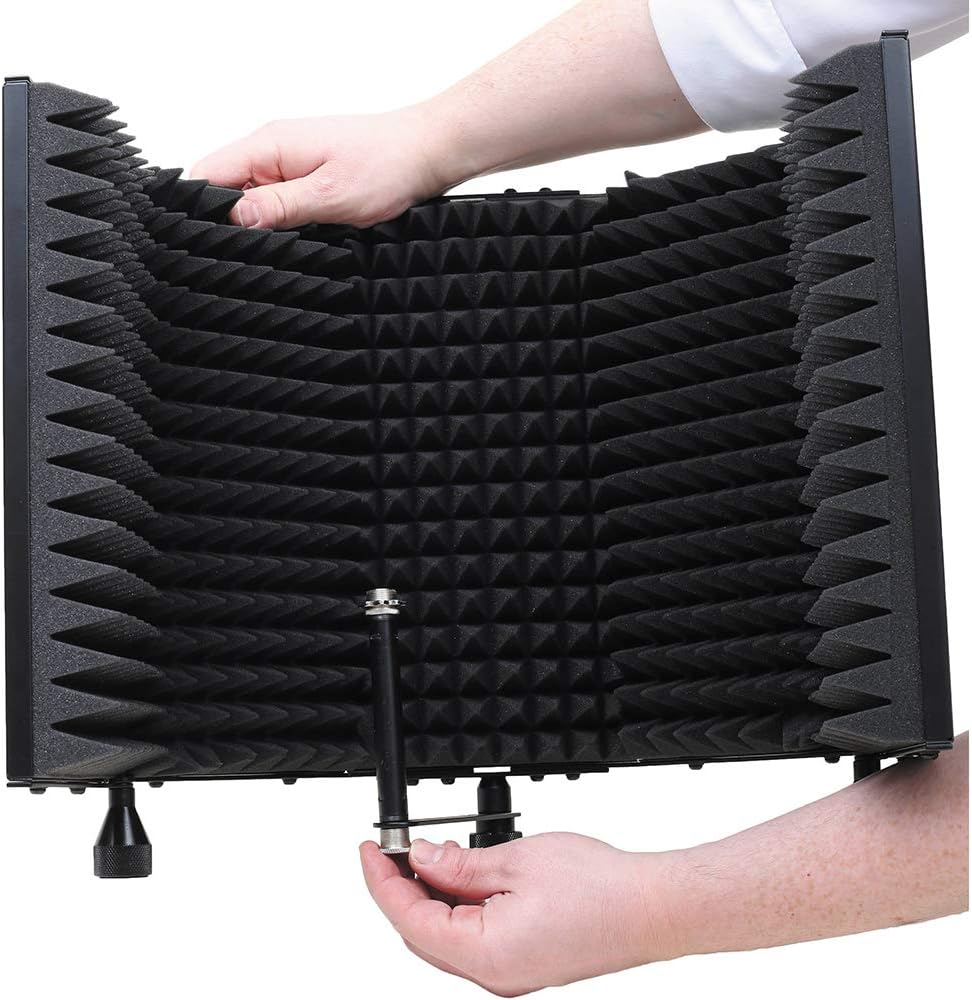 Blue Blackout XLR Condenser Microphone with Reflection Filter and Tripod Mic Stand S97940