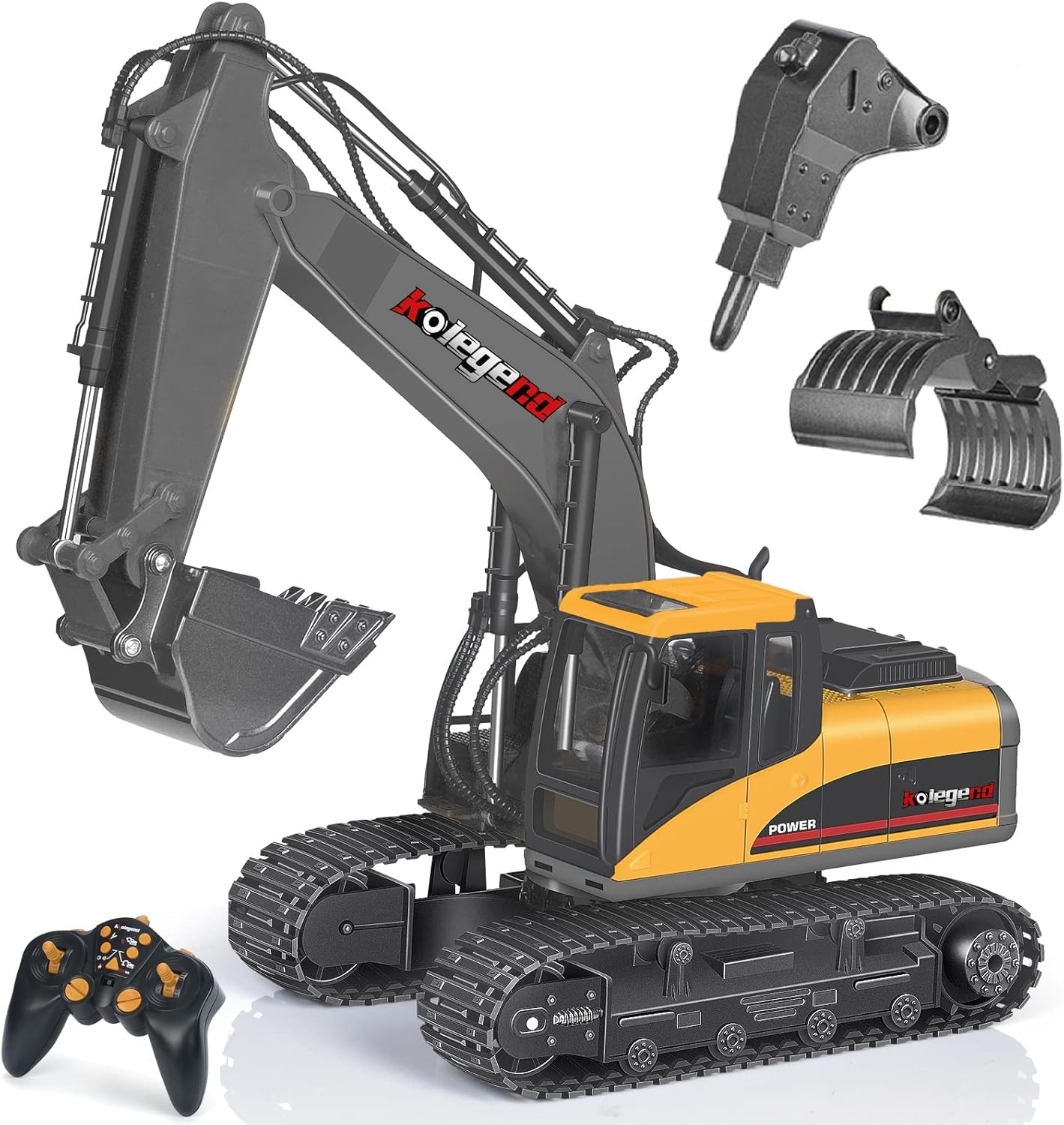 3 in 1 Remote Control Excavator Toy 1/14 Scale RC Excavator E681085